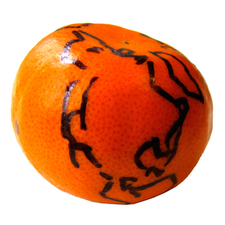 mandarin orange projection